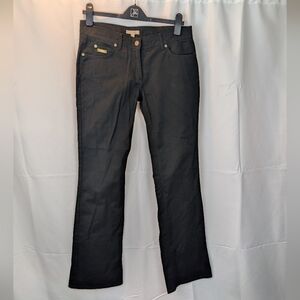 Burberry Black Women's Boot Cut Jeans Size 8 In EUC